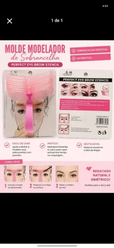 Sobrancelha perfeita em minutos