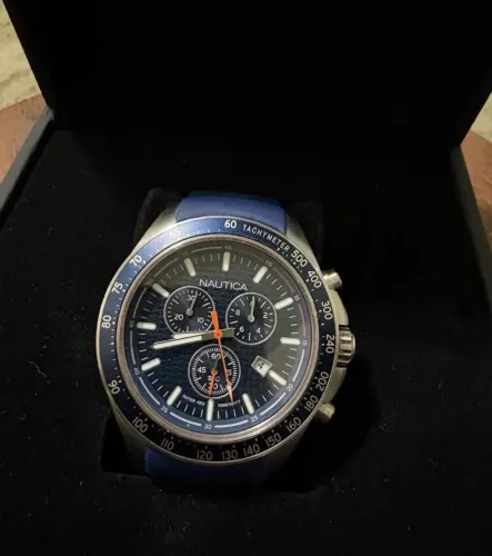 Relógio Nautica Vivara Original Masculino Prova d'água Napobf121 46Mm