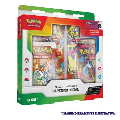 Pokemon - Box Parceiro Inicial Série 1