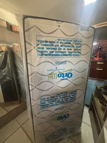 CAMA BOX SOLTEIRÃO NOVA MOLAS ENSACADAS 