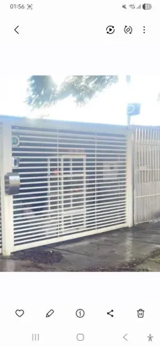Portao aco 3.70m