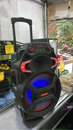 Caixa de som amvoxx 550w