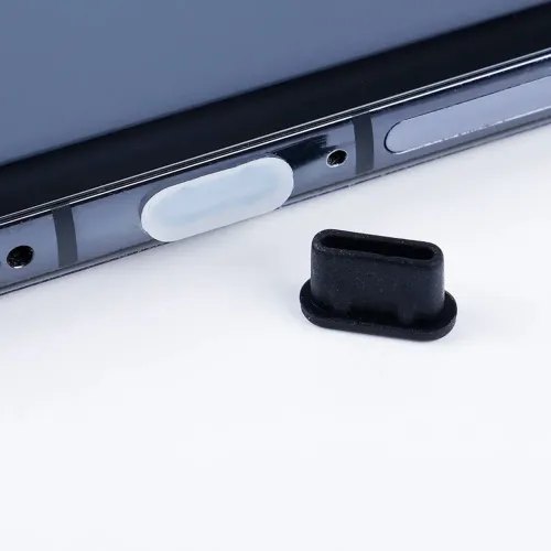 Plug para Celular anti poeira de silicone tipo C