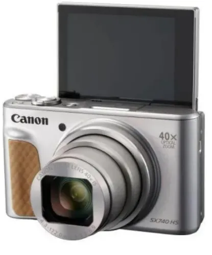 Câmera Canon Powershot Sx740 Hs Prata (LACRADA)