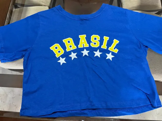 Camiseta azul
