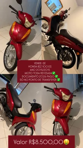 Moto biz 2015