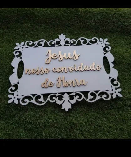 Placa de casamento 