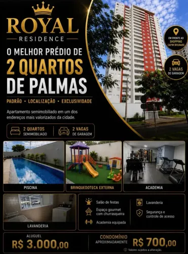 Apartamento 2 Quartos 105 Norte