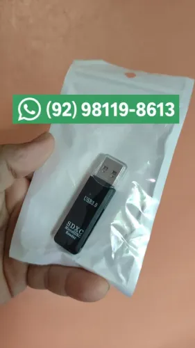 Leitor de cartão de Memória - (Tem duas entradas grande e pequeno)