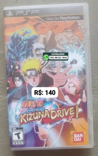 Naruto Shippuuden Kizuna Drive = R$: 140
