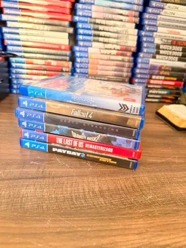 Lote de jogos de Playstation 4