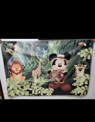 Painel Mickey Safari