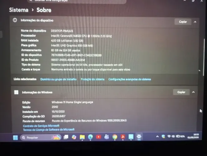 Notebook positivo