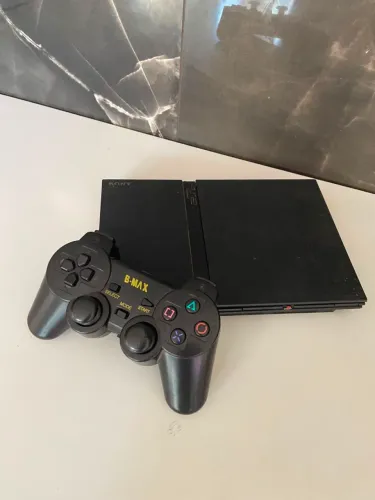 Ps2 Slim Com Cabos E fonte original