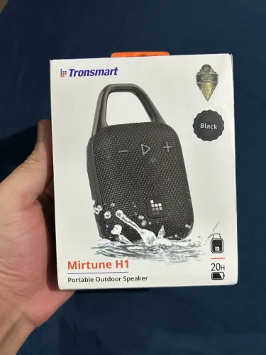  Alto-falante Bluetooth portátil Tronsmart Mirtune H1 15w Ipx7 nunca usada!
