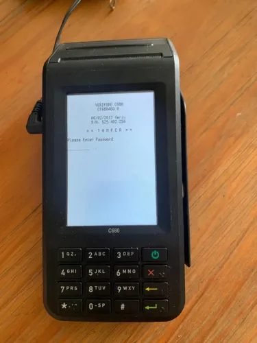 POS Verifone com Defeito - "TAMPER"