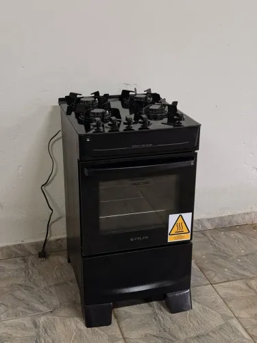 Fogão Atlas Mônaco Top Glass 4 Bocas - 2 Meses de Uso