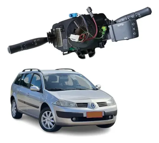Chave Seta Limpador Comando Som Renault Megane 2006 2014