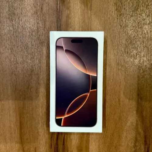 IPHONE 16 PRO MAX DESERT TITANIUM 256GB (NOVO LACRADO)