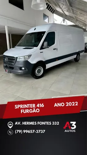 Mercedes-Benz Sprinter 416 Furgão E.l. T. A. 2.2 Dies 2022