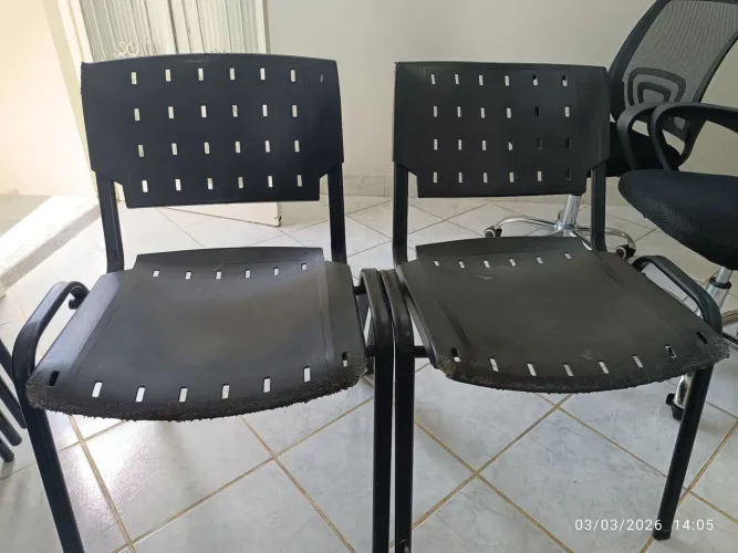 Kit de cadeiras para área de lazer, churrasqueira, piscina!
