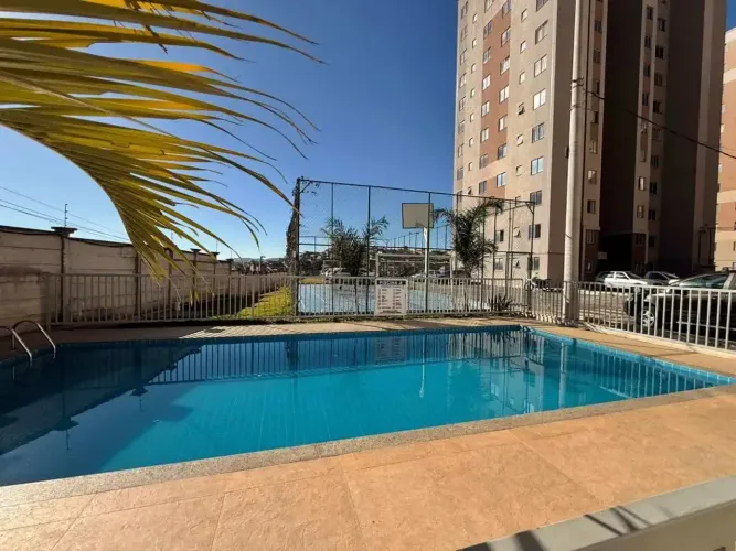Apartamento com 2 quartos, 1 vaga e 48.00m² à venda no Condomínio Gran Vic Atenas, Contage