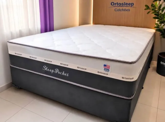 Cama box casal
