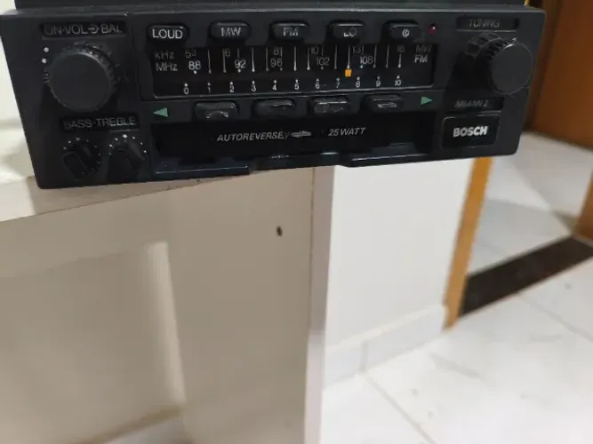 Rádio Bosch Miami I Fm/Am Toca-Fitas