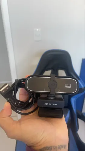 Webcam HD 2k + Cadeira Gamer