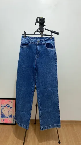 Calça jeans wide leg sawary 40