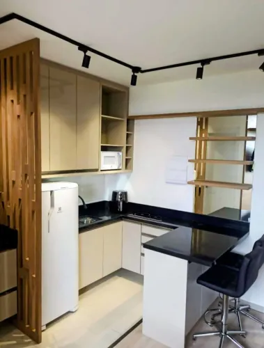 Studio Mobiliado para Aluguel - EcoSmart | Ecoville/Mossunguê