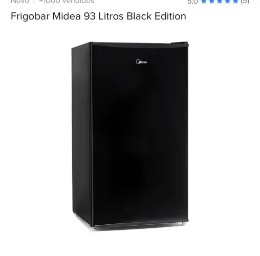 Frigobar de 93 litros 