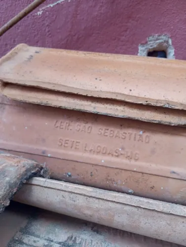 Doação Telhas cerâmica são Sebastião
