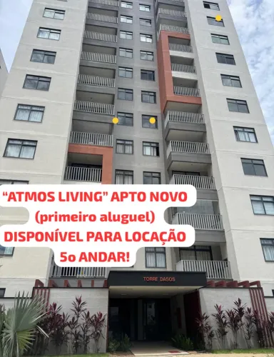 LOCAÇÃO, condominio Atmos Living apartamento com 1 suíte,