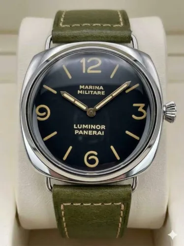 Relógio PANERAI Marina Militare Cushion Aço Manual 6497 ITALY