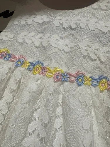 Vestido para batizado menina luxo