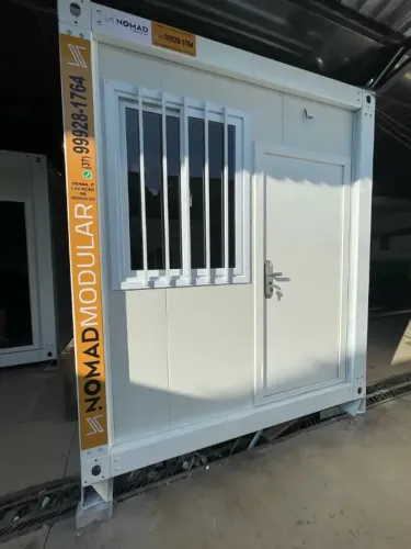CONTAINER MODULAR TÉRMICO PARA OBRAS E CANTEIROS RIGIDO MB