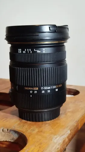 Lente Sigma 17 50 2.8 para Canon EF