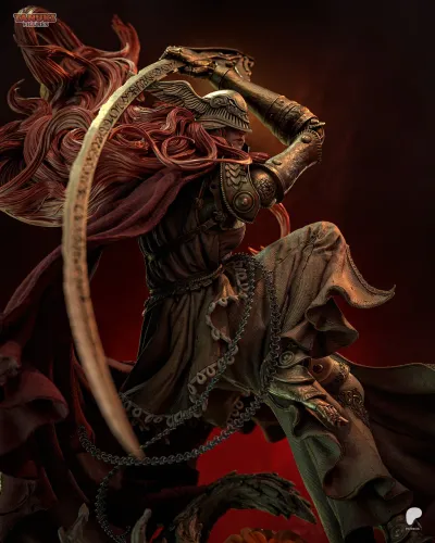 Figure colecionável Malenia Elder Ring escala 1:6