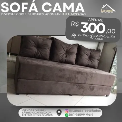 Sofá Cama espuma D28 3cm