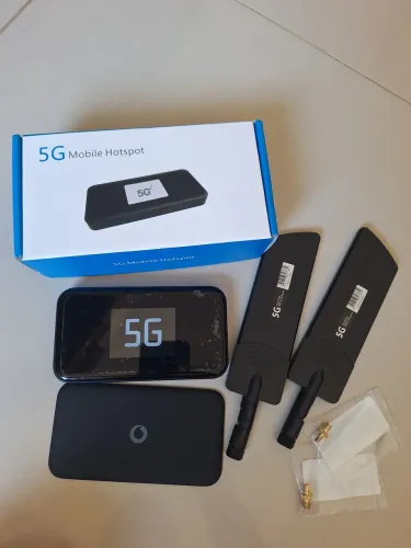 Modem ZTE MU5001 5G Poket Wi-Fi 4g LTE Cat20 wifi 6 com porta LAN RJ45 Bateria de 4500mAh