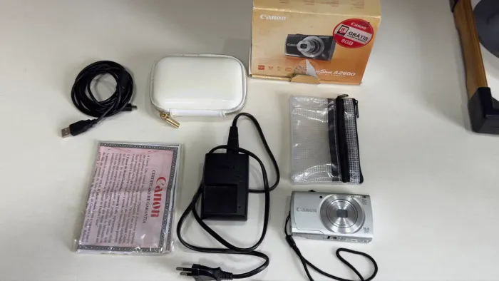 Câmera Digital Pequena Cânon PowerShot A2600 (dupe g7x)