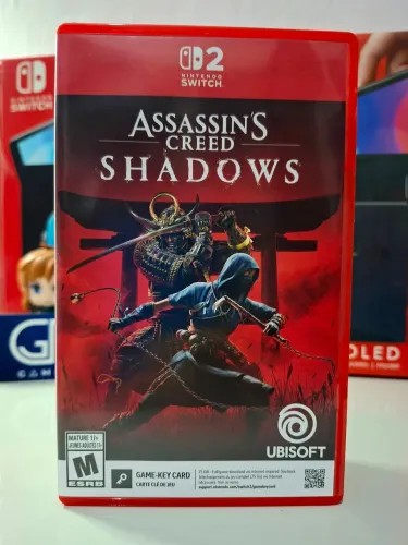 Assassins creed Shadows - Switch  - mídia física seminovo - enviamos