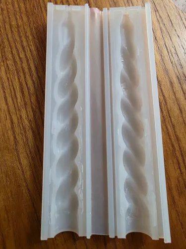 Molde de Silicone para Vela Tira Longa