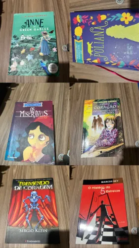 diversos livros infanto juvenis