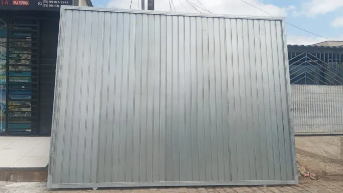 Portão de 4.40 de larg por 3.15 a altur metalon 5050 chapa 18 100% galvanizado