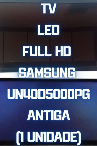 TV LED Samsung UN40D5000PG Antiga