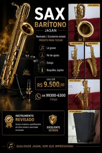 Sax Baritono Jasan