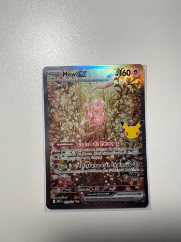Mew ex (152/128) Coleção 30 anos pokemon
