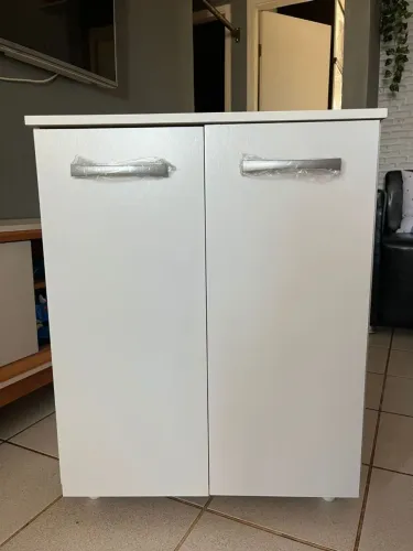 BALCÃO COMPACTO BRANCO / NOVO/ ENTREGA GRÁTIS
